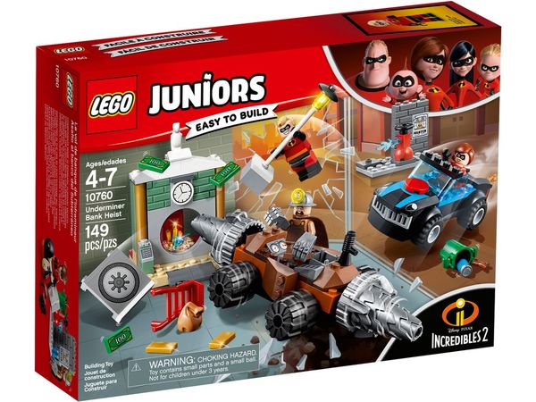 

Конструктор LEGO Juniors Ограбление банка Подрывашкином (10760 L)