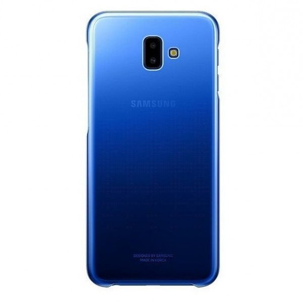Акція на Чехол Samsung для Galaxy J6+ (J610) Gradation Cover Blue від MOYO