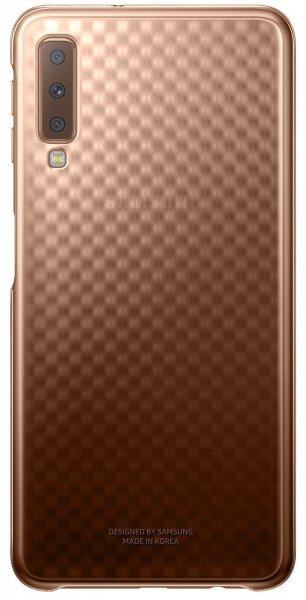 

Чехол Samsung для Galaxy A7 2018 (A750) Gradation Cover Gold