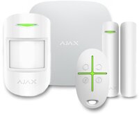  Комплект охоронної сигналізації Ajax StarterKit Plus Jeweller, білий 