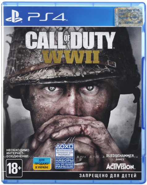 

Игра Call of Duty WWII (PS4, Русская версия)