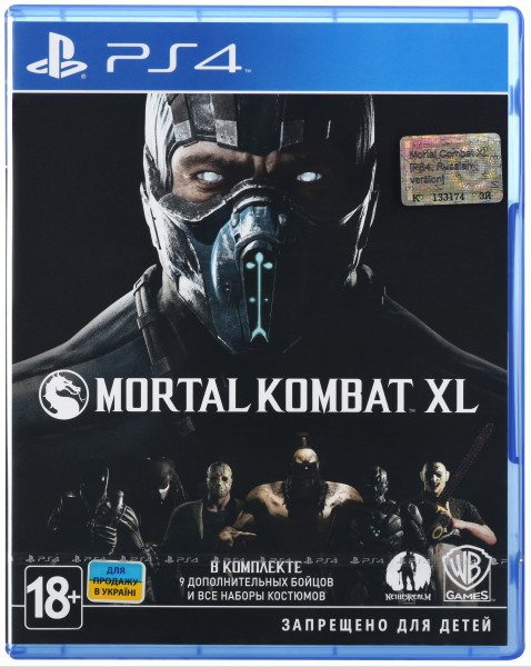 

Игра Mortal Kombat XL (PS4, Русские субтитры)