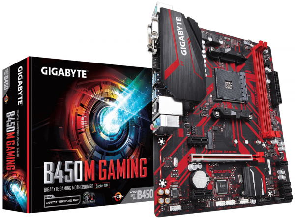 

Материнская плата GIGABYTE B450M GAMING