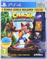 Игра Crash Bandicoot N'sane Trilogy (PS4, Английский язык)
