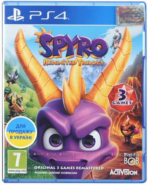 Акция на Игра Spyro Reignited Trilogy (PS4, Английский язык) от MOYO