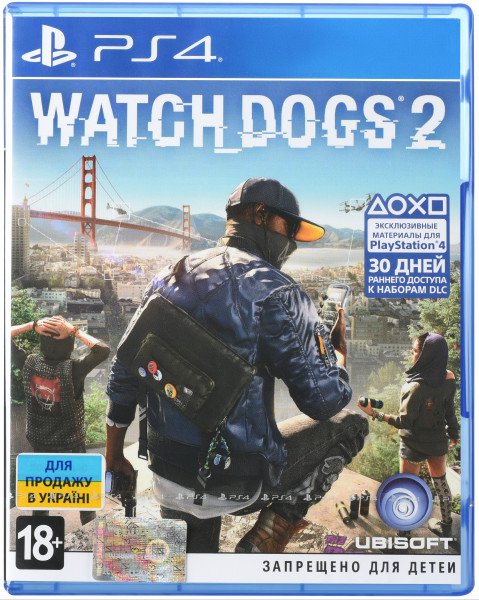 

Игра Watch Dogs 2 (PS4, Русская версия)