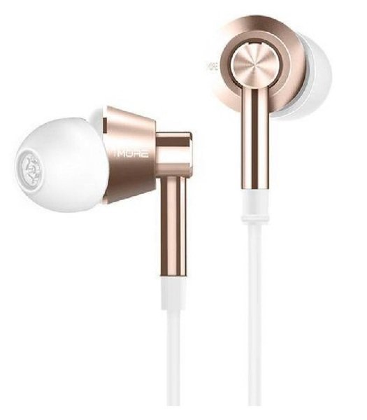 

Наушники 1MORE 1M301 Piston Earphone In-Ear Mic White Gold
