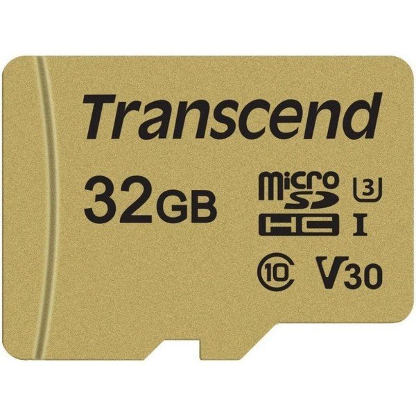 

Карта памяти Transcend microSDHC 32GB Class 10 UHS-I U3 R95/W60MB/s + SD адаптер