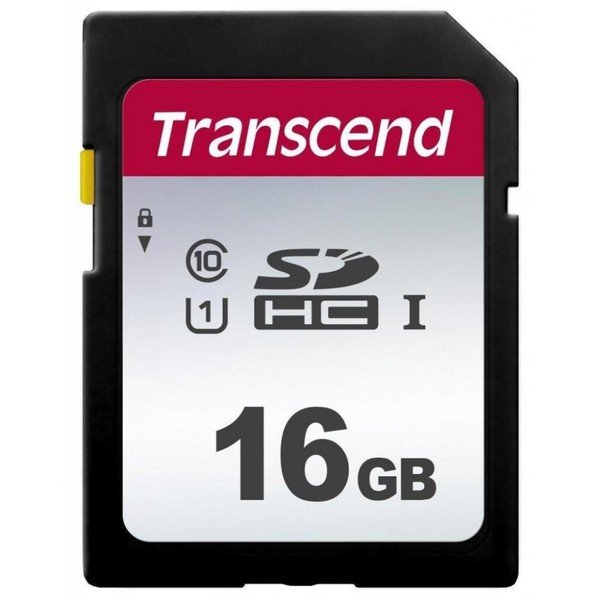 Акція на Карта памяти Transcend SDHC 16GB C10 UHS-I U1 R95/W45 MB/s (TS16GSDC300S) від MOYO