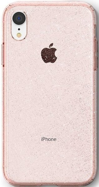 

Чехол Spigen для iPhone XR Liquid Crystal Glitter Rose Quartz