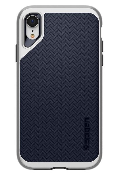 

Чехол Spigen для iPhone XR Neo Hybrid Satin Silver