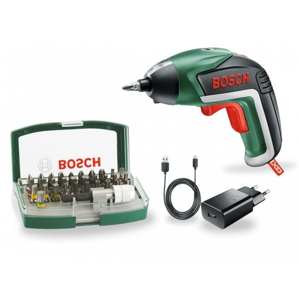 

Отвертка аккумуляторная Bosch IXO V + bit set аккумуляторный