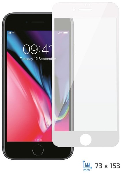 

Стекло 2E iPhone Plus 7/8 2.5D white border FG