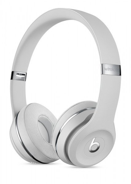 

Наушники Bluetooth Beats Solo3 Wireless Satin Silver (MUH52ZM/A)