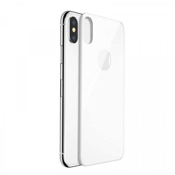 

Стекло Baseus для iPhone X/Xs 0.3mm All-coverage Arc-surface Back Film Silver