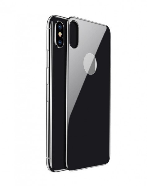 

Стекло Baseus для iPhone X/Xs 0.3mm All-coverage Arc-surface Back Film Space gray
