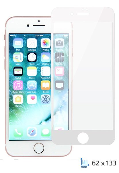 

Стекло 2E iPhone 7/8 3D white border FG