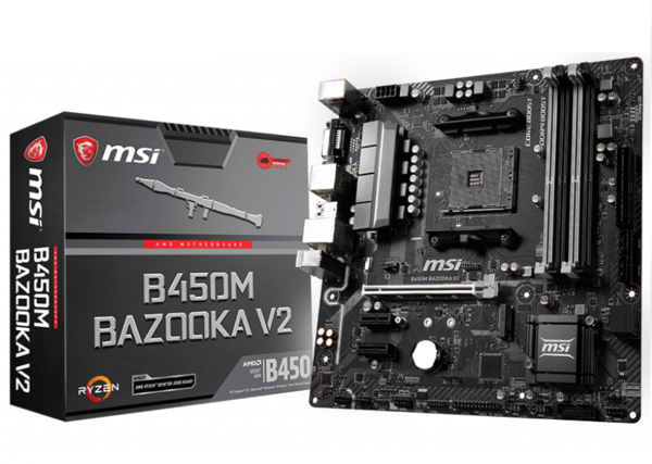 

Материнcкая плата MSI B450M BAZOOKA V2