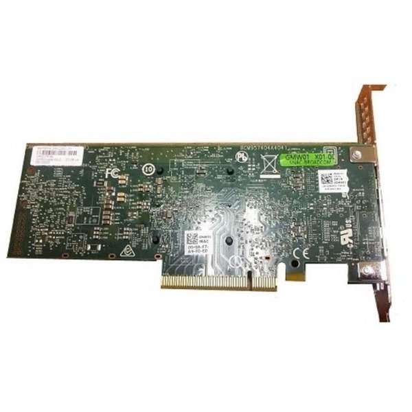 

Сетевая карта DELL Broadcom 57416 Dual Port 10Gb Base-T PCIe Adapter Full Height kit (540-BBUO)