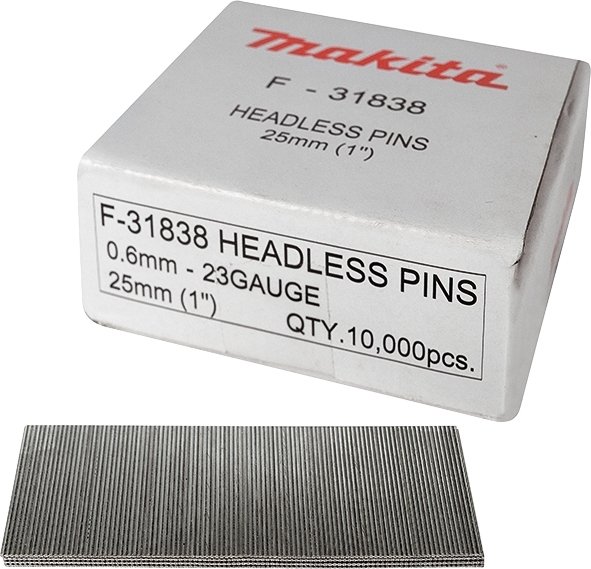 

Отделочные гвозди Makita F-31838, 25мм