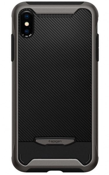 

Чехол Spigen для iPhone XS Max Hybrid NX Gunmetal