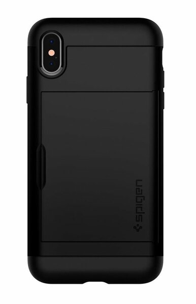 

Чехол Spigen для iPhone XS/X Slim Armor CS Black