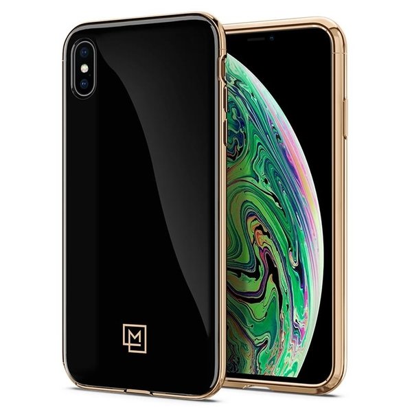 

Чехол Spigen для iPhone XS Max La Manon etui Gold Black