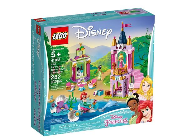 

Конструктор LEGO Disney Princess Королевское праздник Ариэль, Авроры и Тианы (41162)