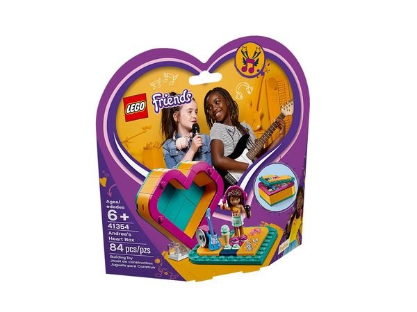 

Конструктор LEGO Friends Коробка-сердце с Андреа (41354)