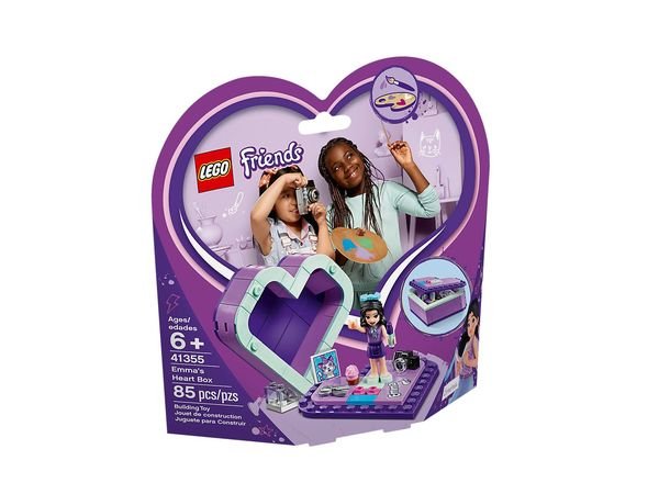 

Конструктор LEGO Friends Коробка-сердце с Эммой (41355)