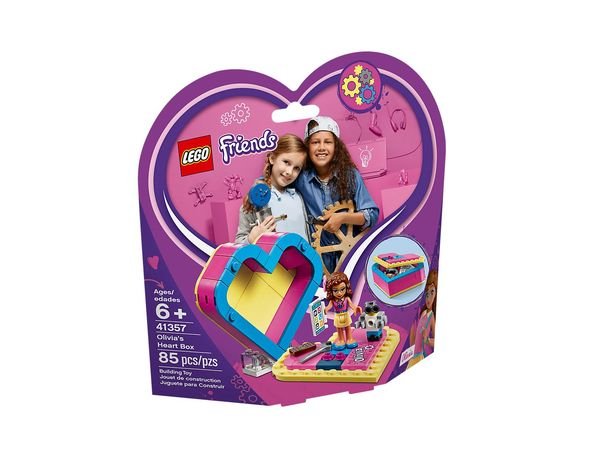 

Конструктор LEGO Friends Коробка-сердце с Оливией (41357)