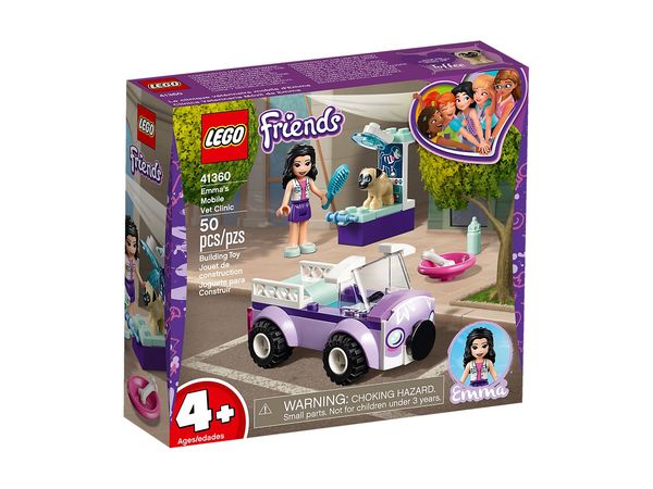 

Конструктор LEGO Friends Передвижная ветеринарная клиника Эммы (41360)