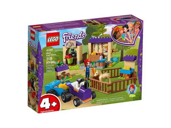 

Конструктор LEGO Friends Конюшня для жеребенка Мии (41361)