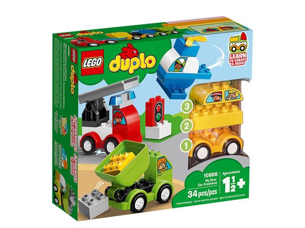 

Конструктор LEGO DUPLO Мои первые машины (10886)