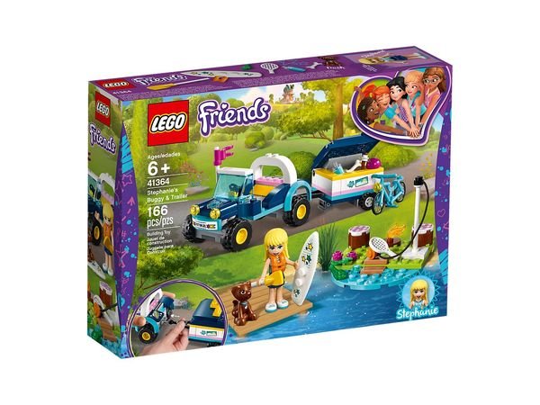 

Конструктор LEGO Friends Баги и трейлер Стефани (41364)