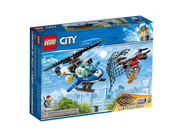 

Конструктор LEGO City Воздушная полиция: преследование с дроном (60207)