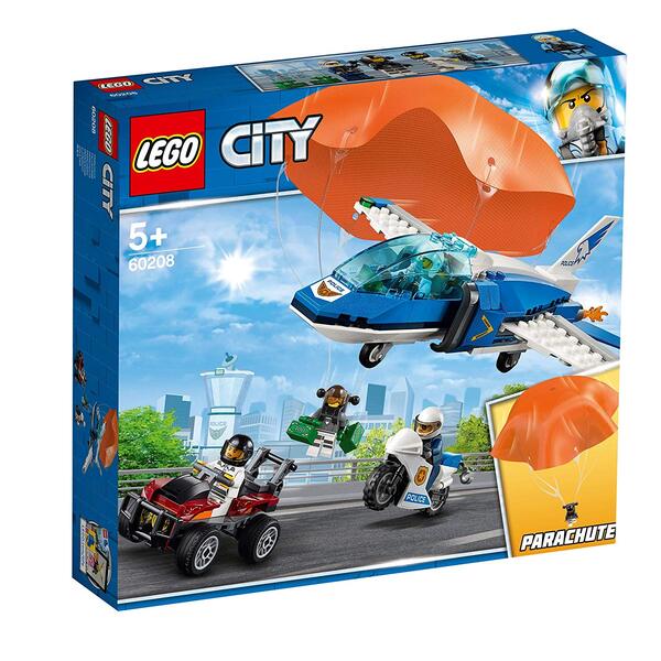 

Конструктор LEGO City Воздушная полиция: арест с парашютом (60208)