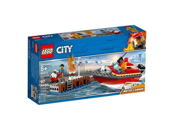 

Конструктор LEGO City Пожар на причале (60213)