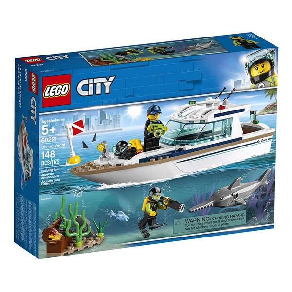 

Конструктор LEGO City Яхта для дайвинга (60221)