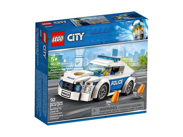 

Конструктор LEGO City Полицейское патрульное авто (60239)