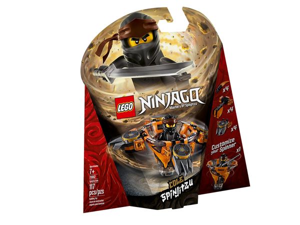 

Конструктор LEGO Ninjago Спин-джитсу Коул (70662)