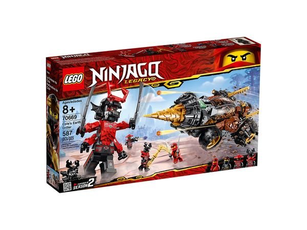 

Конструктор LEGO Ninjago Земляной бур Коула (70669)