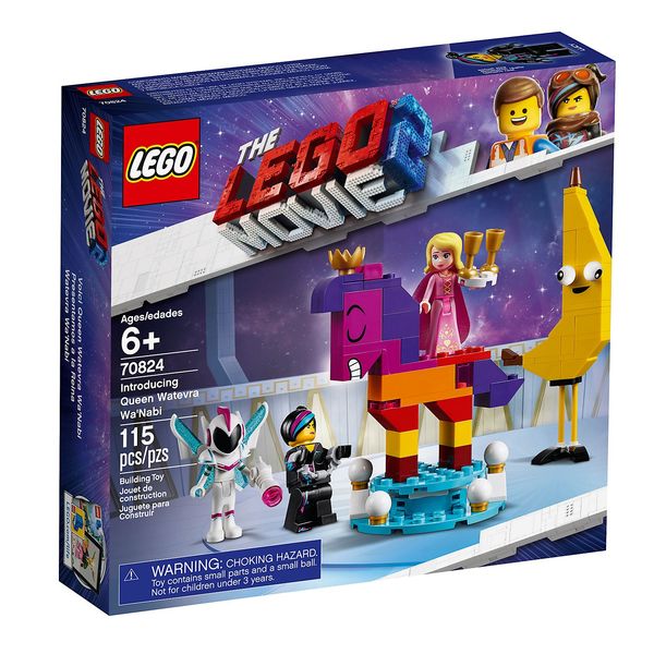 

Конструктор LEGO Movie Знакомство с королевой Многоликой Прекрасной (70824)