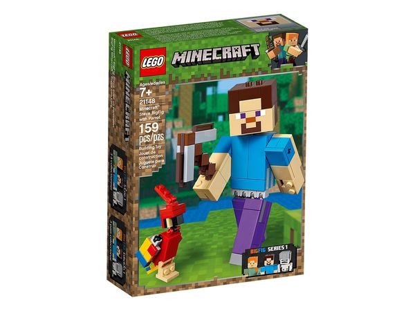 

Конструктор LEGO Minecraft Стив с попугаем (21148)