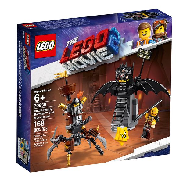 

Конструктор LEGO Movie Бэтмен и Железная Борода К бою готовы (70836)