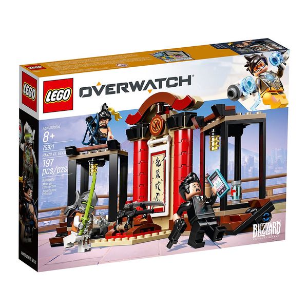 

Конструктор LEGO Overwatch Гиндза против Гэндзи (75971)