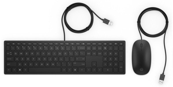 

Комплект проводной HP Pavilion клавиатура и мышка 400 (4CE97AA)