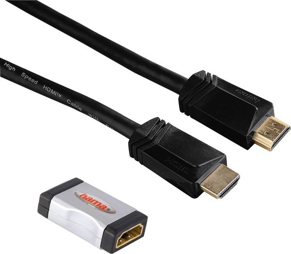

Кабель HDMI НАМА, High Speed, удлинитель с адаптером, 1,5 м