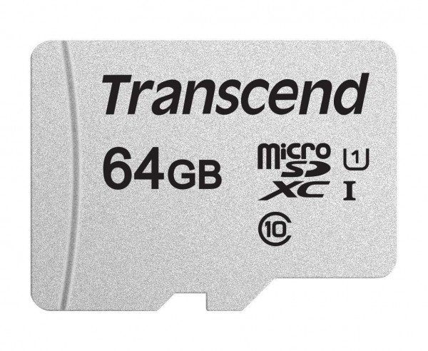 Карта памяти Transcend microSXHC 64GB C10 UHS-I R95/W4+B142:B1695MB/s (TS64GUSD300S)