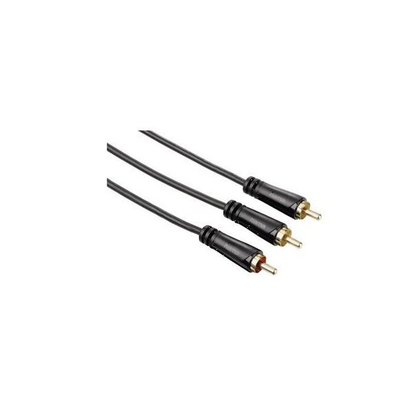 

Кабель RCA HAMA RCA-2RCA позолоченные контакты 1.5м